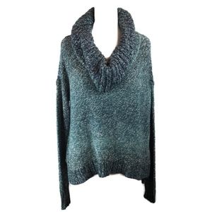 American Eagle Blue Oversized Sweater Size Small